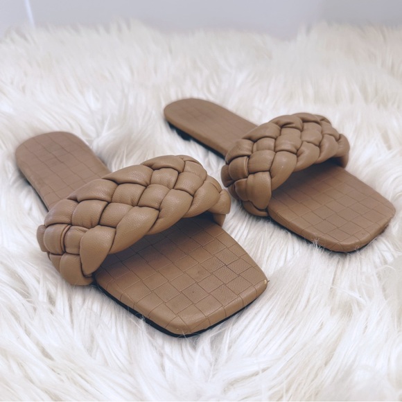 Free People Merrie Mix Print Tunic S+ Sandals - Picture 10 of 14